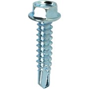 Teks Sheet Metal Screw, #10 x 3/4/2024, Zinc Steel 150 PK 21320